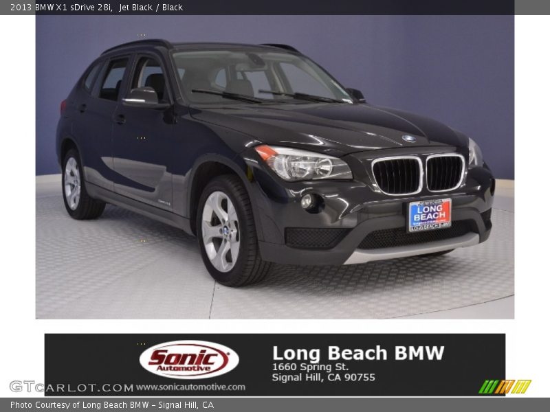 Jet Black / Black 2013 BMW X1 sDrive 28i