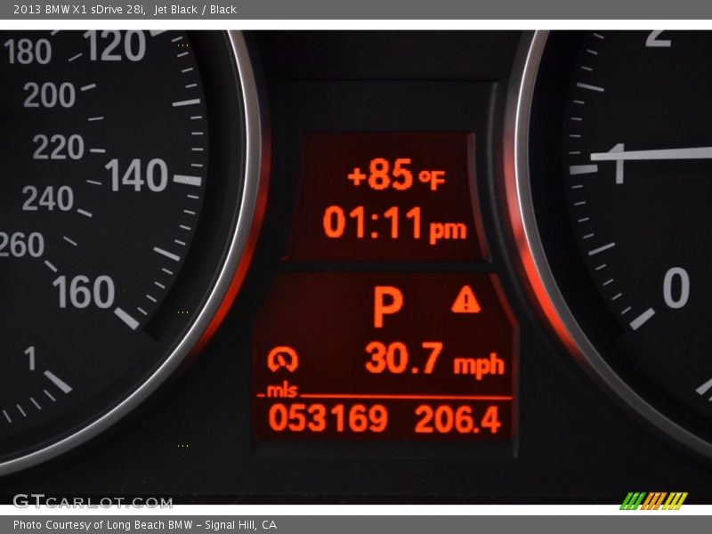 Jet Black / Black 2013 BMW X1 sDrive 28i