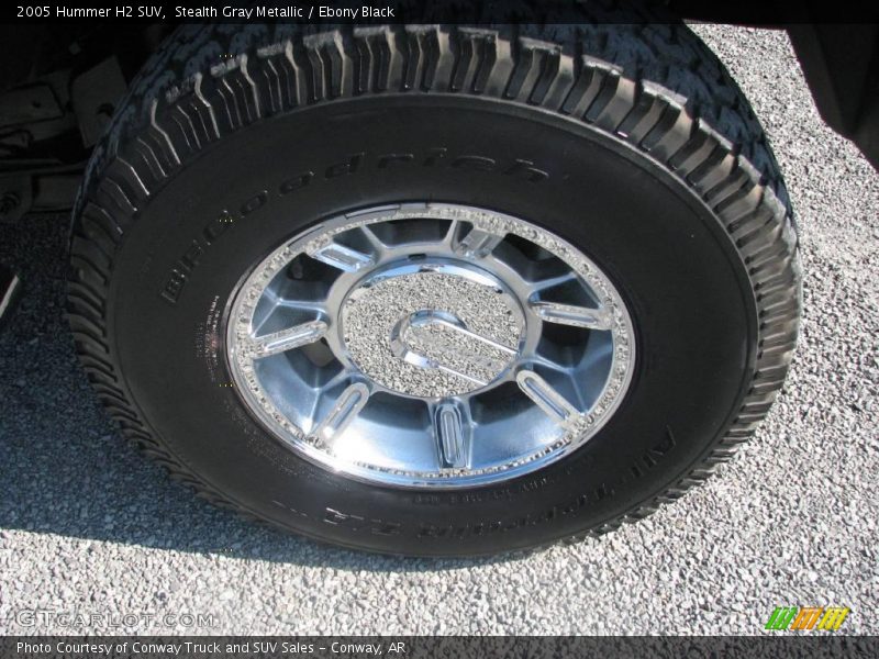 Stealth Gray Metallic / Ebony Black 2005 Hummer H2 SUV