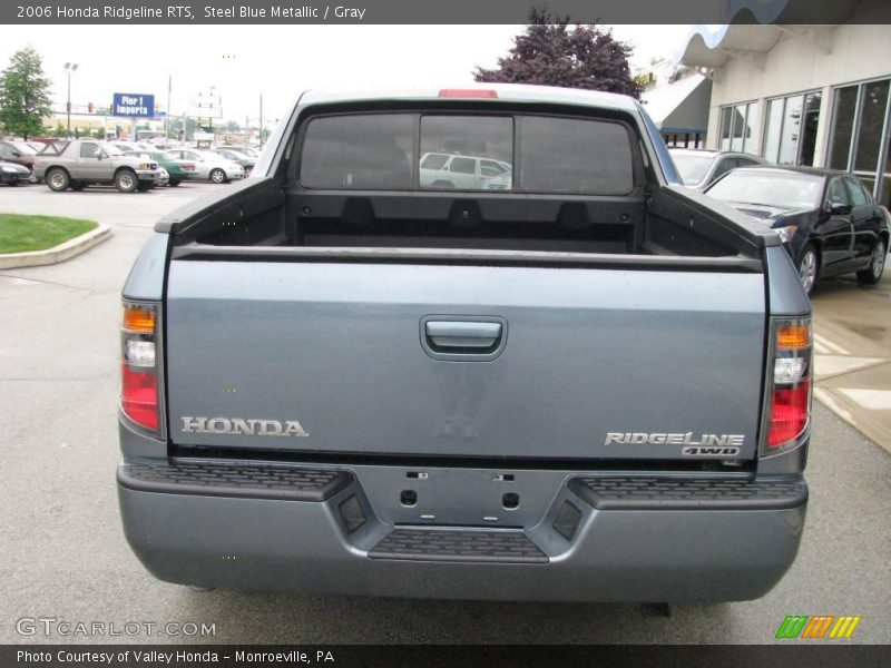 Steel Blue Metallic / Gray 2006 Honda Ridgeline RTS