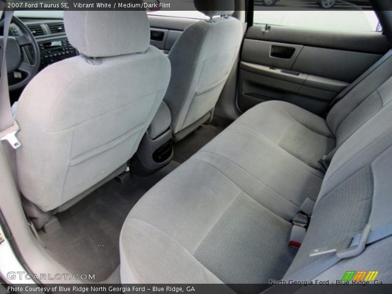 Vibrant White / Medium/Dark Flint 2007 Ford Taurus SE