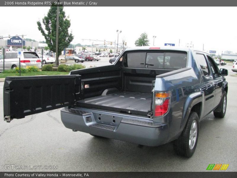 Steel Blue Metallic / Gray 2006 Honda Ridgeline RTS