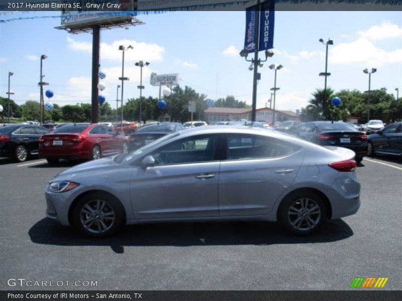 Gray / Gray 2017 Hyundai Elantra SE