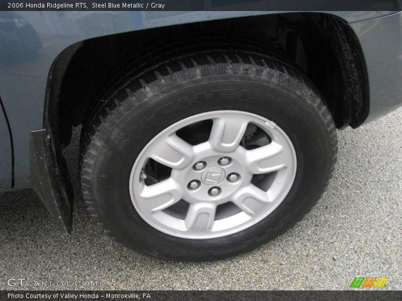Steel Blue Metallic / Gray 2006 Honda Ridgeline RTS