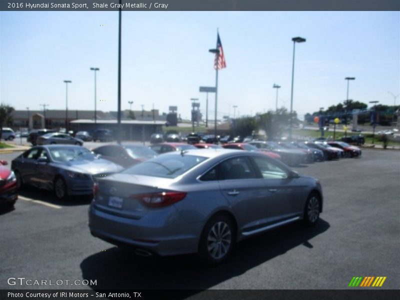 Shale Gray Metallic / Gray 2016 Hyundai Sonata Sport