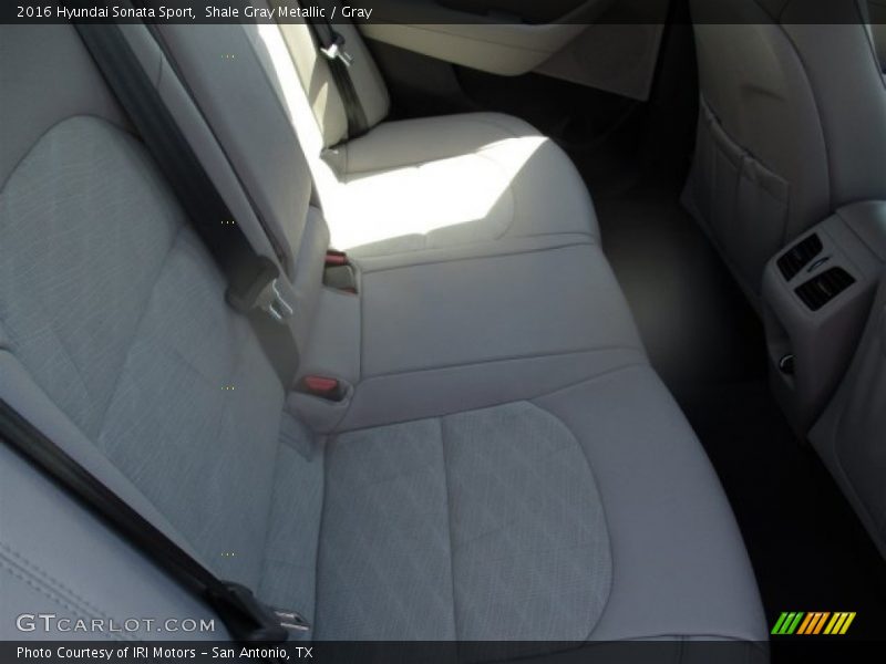 Shale Gray Metallic / Gray 2016 Hyundai Sonata Sport