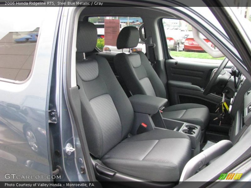 Steel Blue Metallic / Gray 2006 Honda Ridgeline RTS