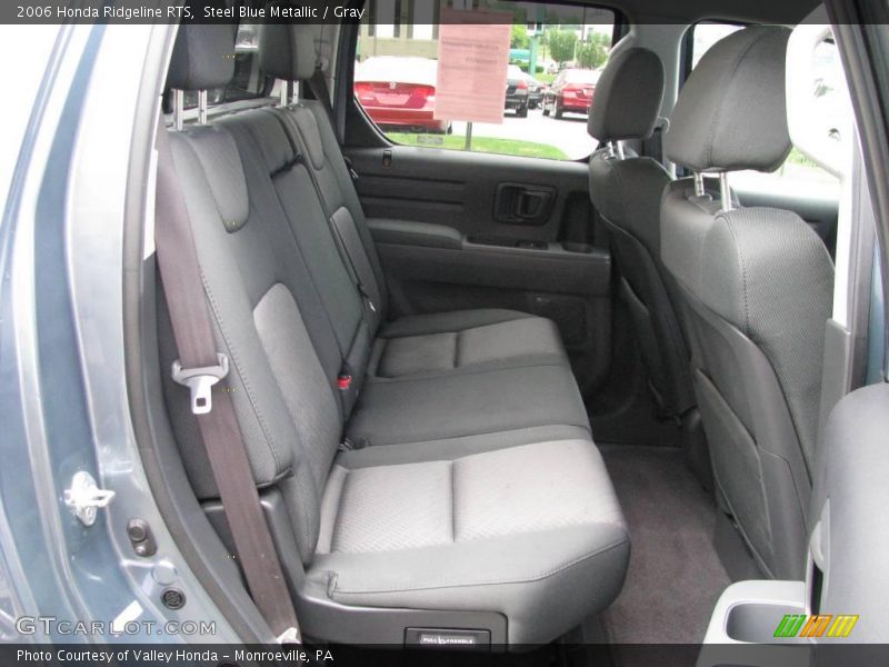 Steel Blue Metallic / Gray 2006 Honda Ridgeline RTS