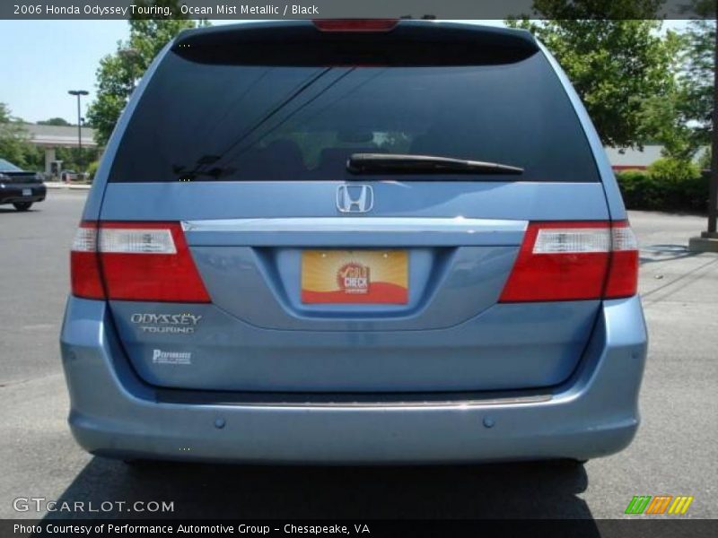 Ocean Mist Metallic / Black 2006 Honda Odyssey Touring