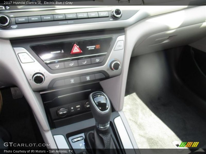 Electric Blue / Gray 2017 Hyundai Elantra SE