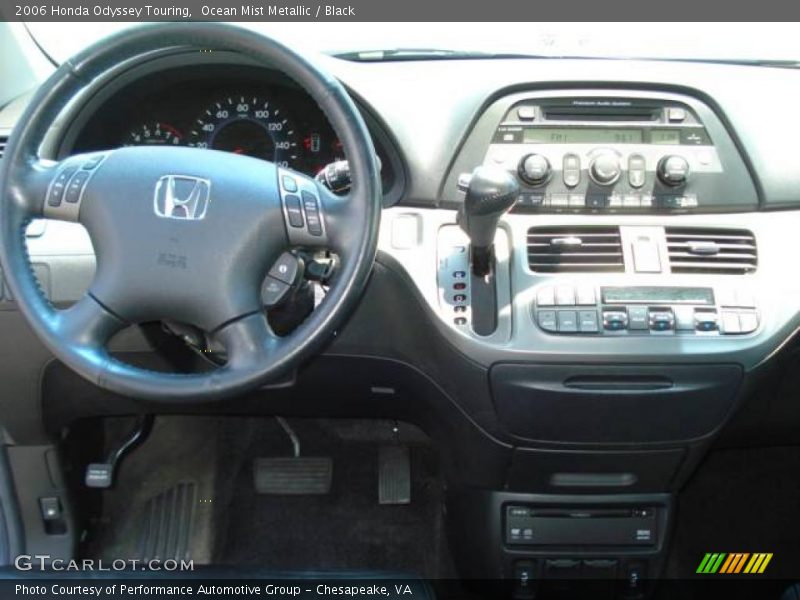 Ocean Mist Metallic / Black 2006 Honda Odyssey Touring