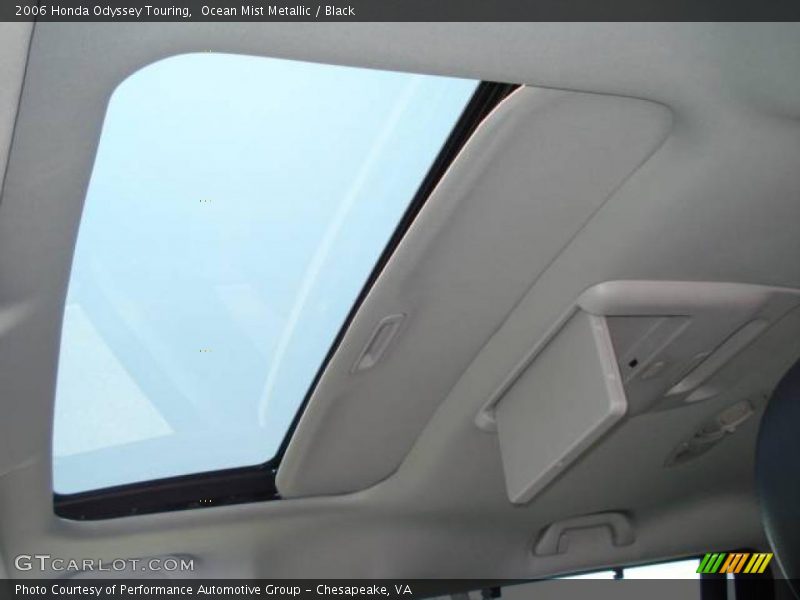 Ocean Mist Metallic / Black 2006 Honda Odyssey Touring