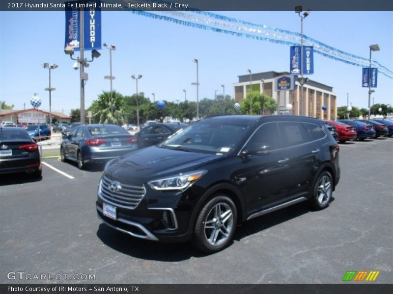 Becketts Black / Gray 2017 Hyundai Santa Fe Limited Ultimate