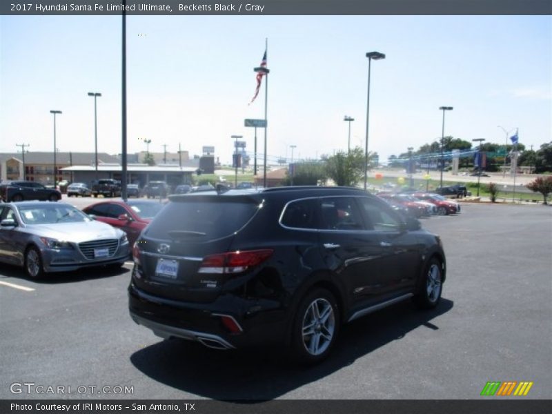 Becketts Black / Gray 2017 Hyundai Santa Fe Limited Ultimate