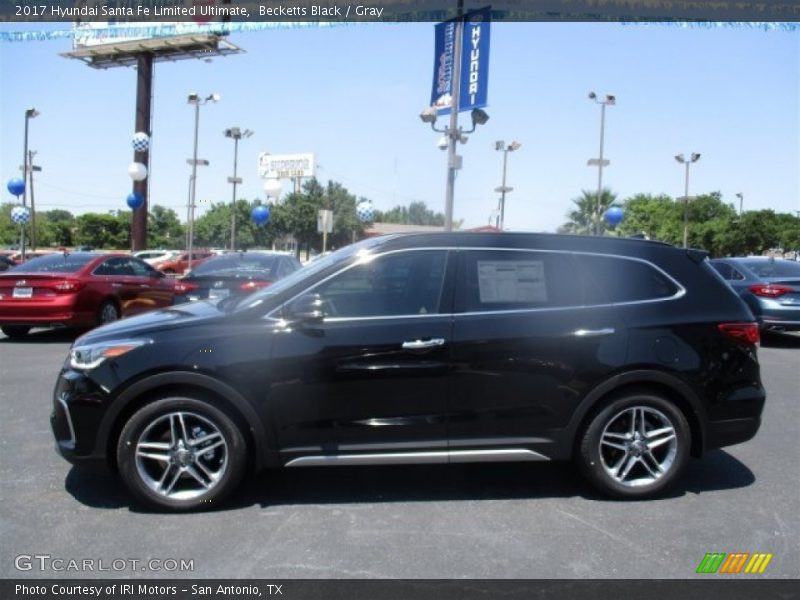 Becketts Black / Gray 2017 Hyundai Santa Fe Limited Ultimate