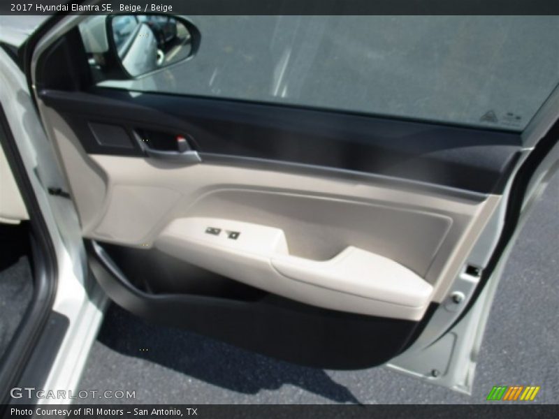 Beige / Beige 2017 Hyundai Elantra SE