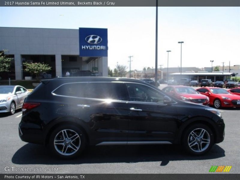 Becketts Black / Gray 2017 Hyundai Santa Fe Limited Ultimate