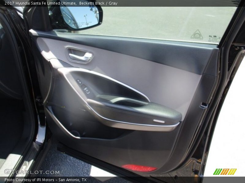Becketts Black / Gray 2017 Hyundai Santa Fe Limited Ultimate