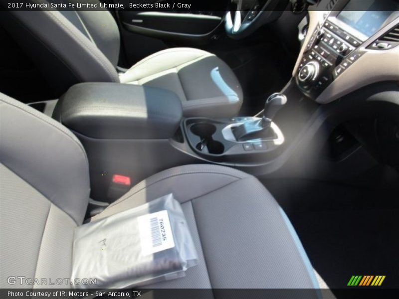 Becketts Black / Gray 2017 Hyundai Santa Fe Limited Ultimate