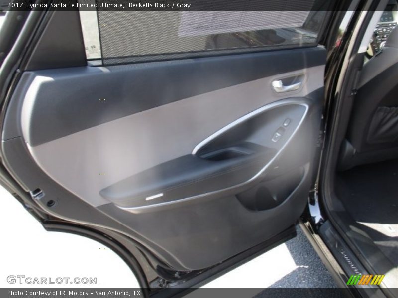 Becketts Black / Gray 2017 Hyundai Santa Fe Limited Ultimate