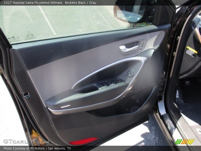 Becketts Black / Gray 2017 Hyundai Santa Fe Limited Ultimate