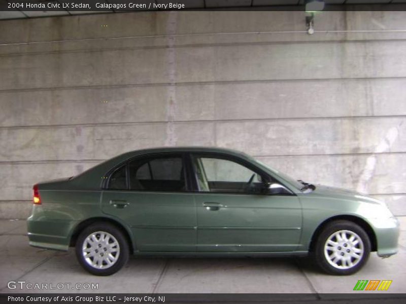 Galapagos Green / Ivory Beige 2004 Honda Civic LX Sedan