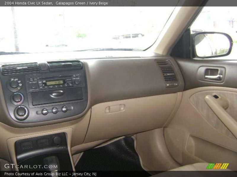 Galapagos Green / Ivory Beige 2004 Honda Civic LX Sedan