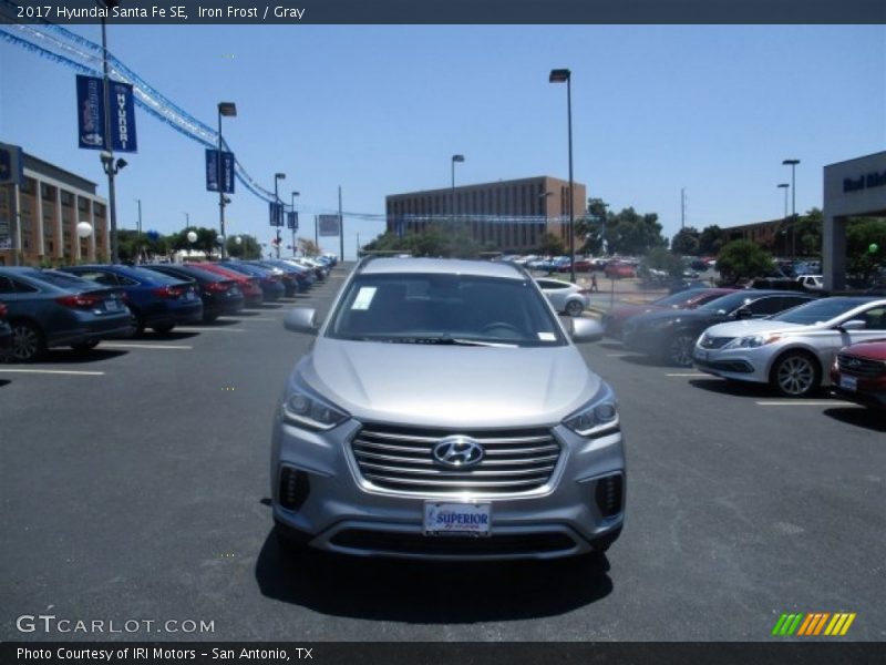Iron Frost / Gray 2017 Hyundai Santa Fe SE