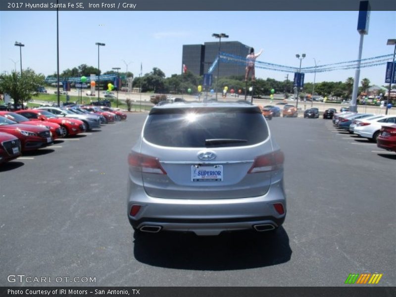 Iron Frost / Gray 2017 Hyundai Santa Fe SE