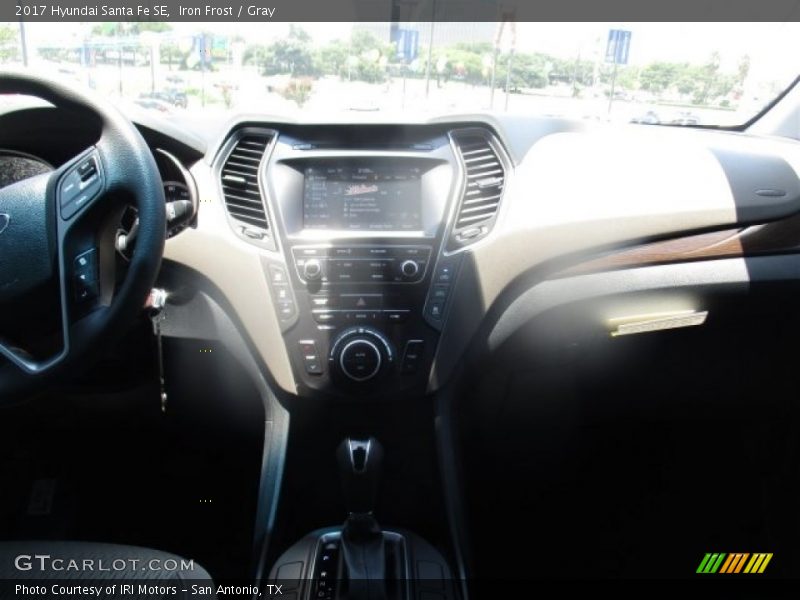Iron Frost / Gray 2017 Hyundai Santa Fe SE