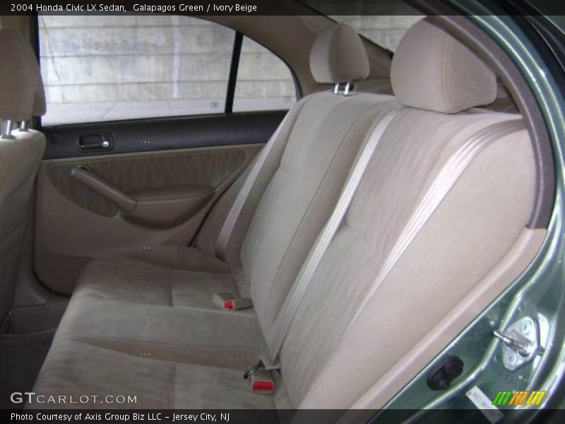 Galapagos Green / Ivory Beige 2004 Honda Civic LX Sedan