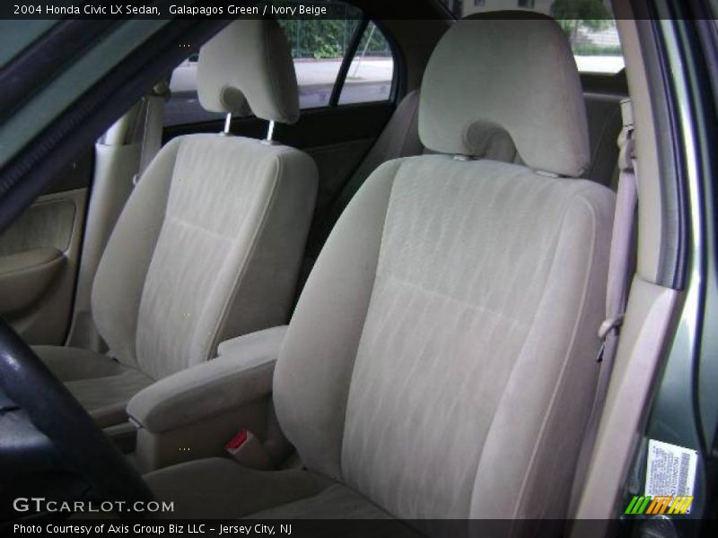 Galapagos Green / Ivory Beige 2004 Honda Civic LX Sedan