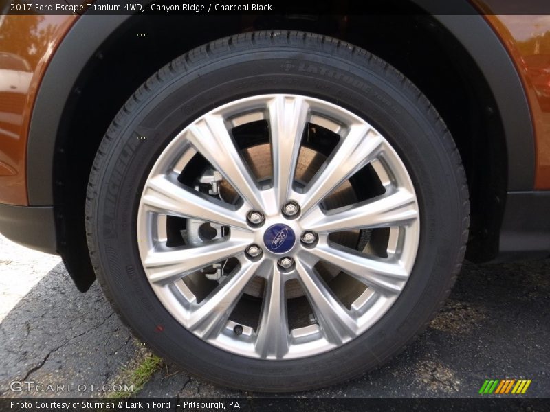  2017 Escape Titanium 4WD Wheel