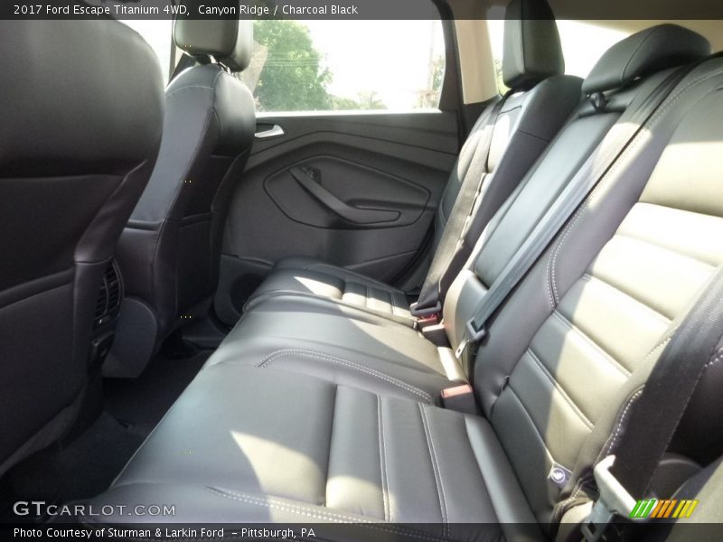 Canyon Ridge / Charcoal Black 2017 Ford Escape Titanium 4WD