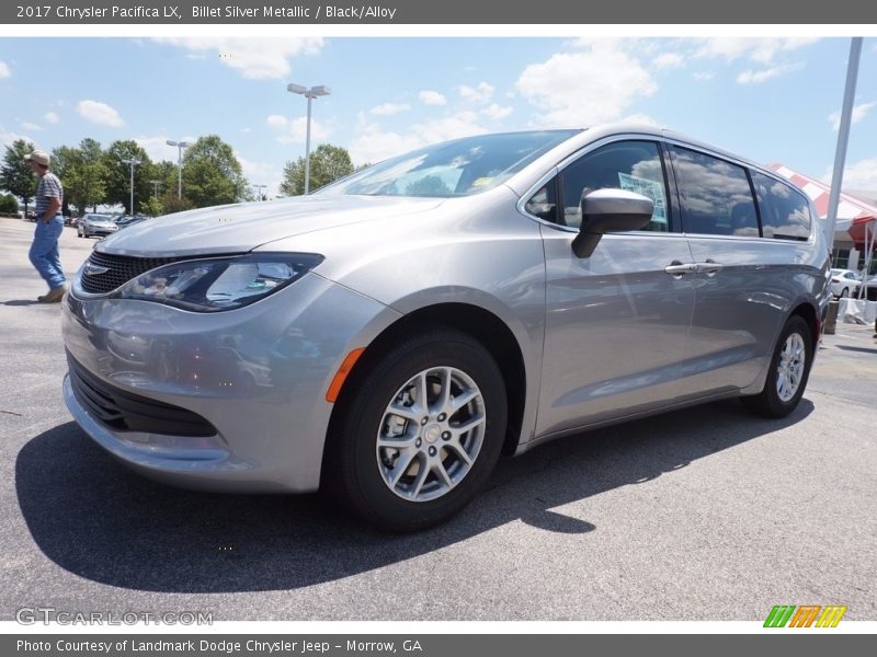 Billet Silver Metallic / Black/Alloy 2017 Chrysler Pacifica LX