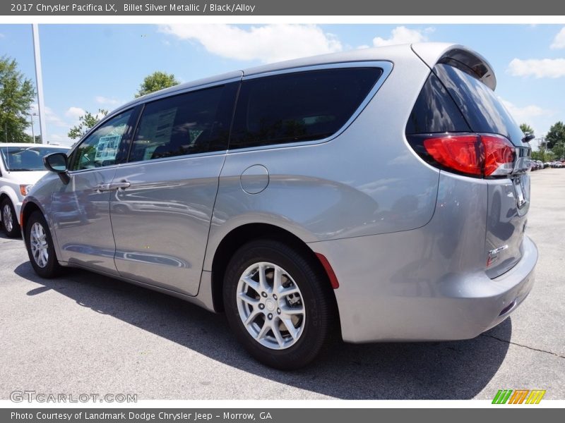 Billet Silver Metallic / Black/Alloy 2017 Chrysler Pacifica LX