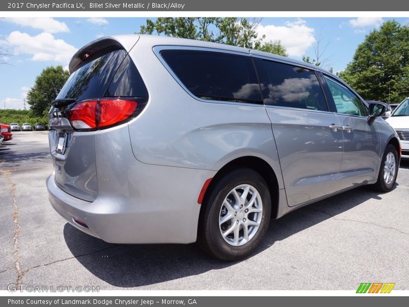 Billet Silver Metallic / Black/Alloy 2017 Chrysler Pacifica LX