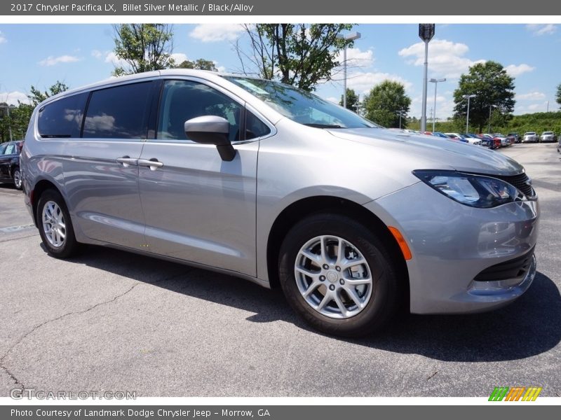 Billet Silver Metallic / Black/Alloy 2017 Chrysler Pacifica LX