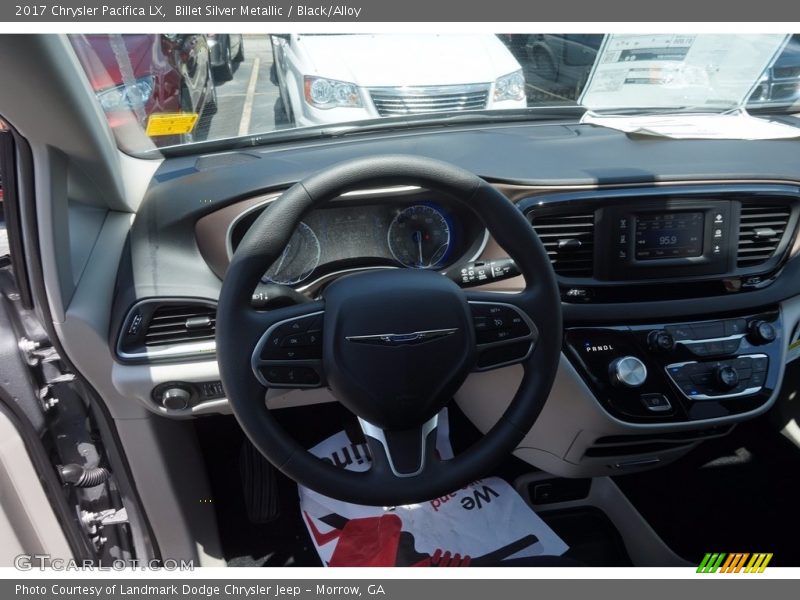 Billet Silver Metallic / Black/Alloy 2017 Chrysler Pacifica LX