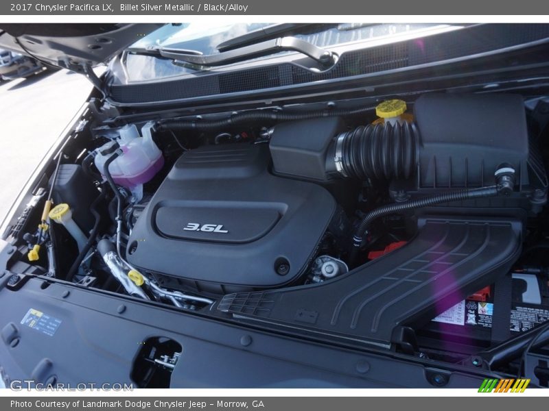 Billet Silver Metallic / Black/Alloy 2017 Chrysler Pacifica LX