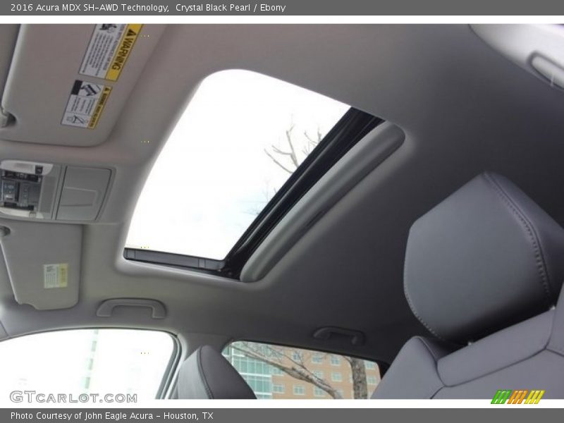 Crystal Black Pearl / Ebony 2016 Acura MDX SH-AWD Technology