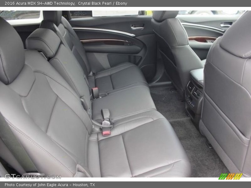 Crystal Black Pearl / Ebony 2016 Acura MDX SH-AWD Technology
