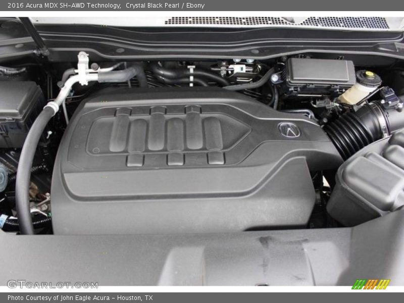 Crystal Black Pearl / Ebony 2016 Acura MDX SH-AWD Technology