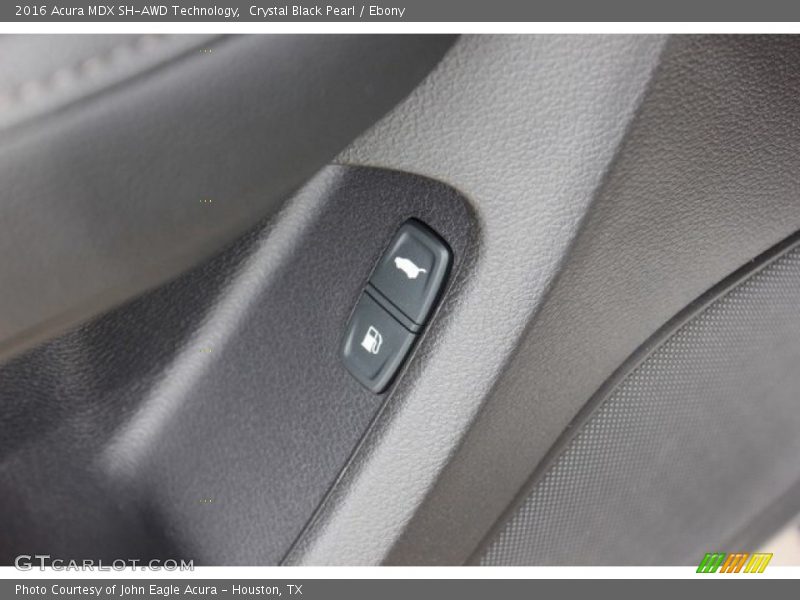 Crystal Black Pearl / Ebony 2016 Acura MDX SH-AWD Technology