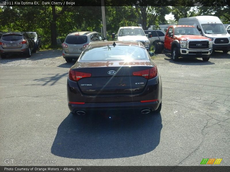 Dark Cherry / Beige 2011 Kia Optima EX