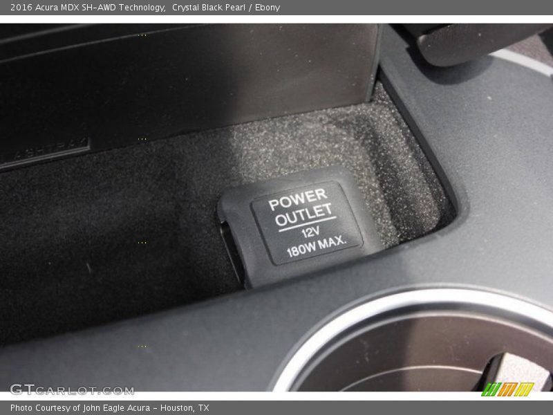 Crystal Black Pearl / Ebony 2016 Acura MDX SH-AWD Technology