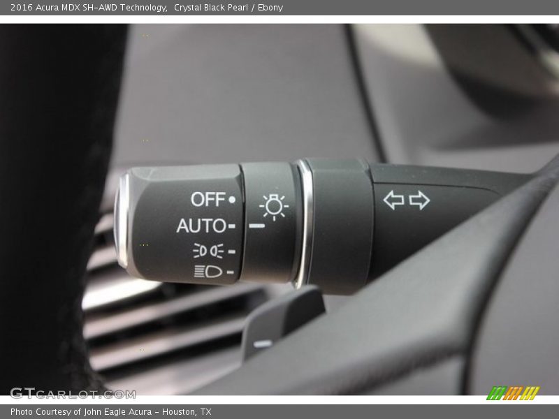 Crystal Black Pearl / Ebony 2016 Acura MDX SH-AWD Technology