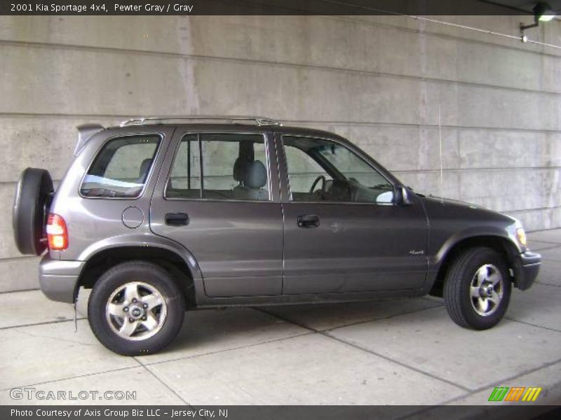 Pewter Gray / Gray 2001 Kia Sportage 4x4