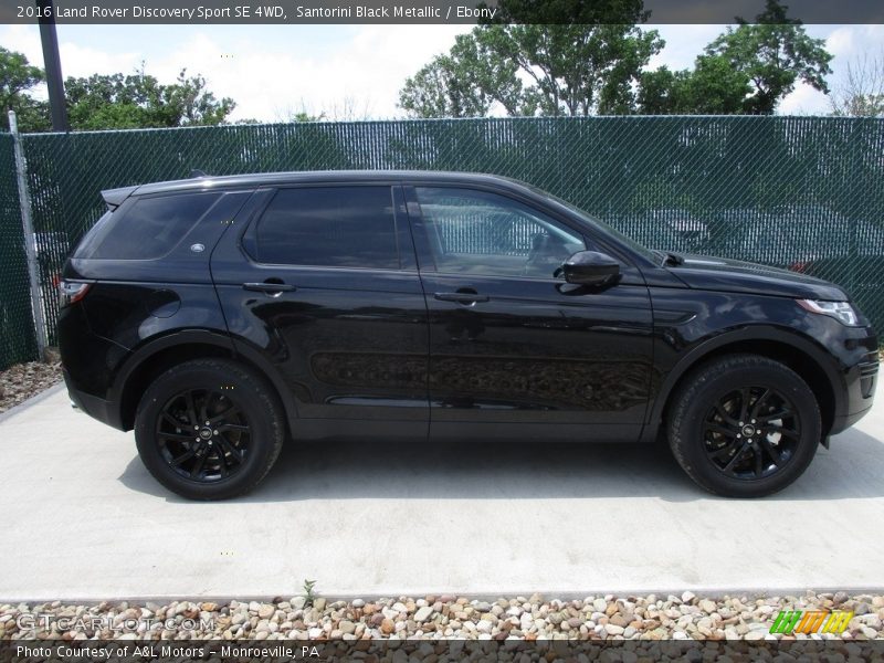 Santorini Black Metallic / Ebony 2016 Land Rover Discovery Sport SE 4WD