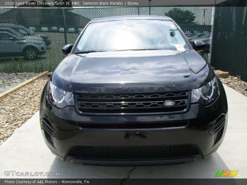 Santorini Black Metallic / Ebony 2016 Land Rover Discovery Sport SE 4WD